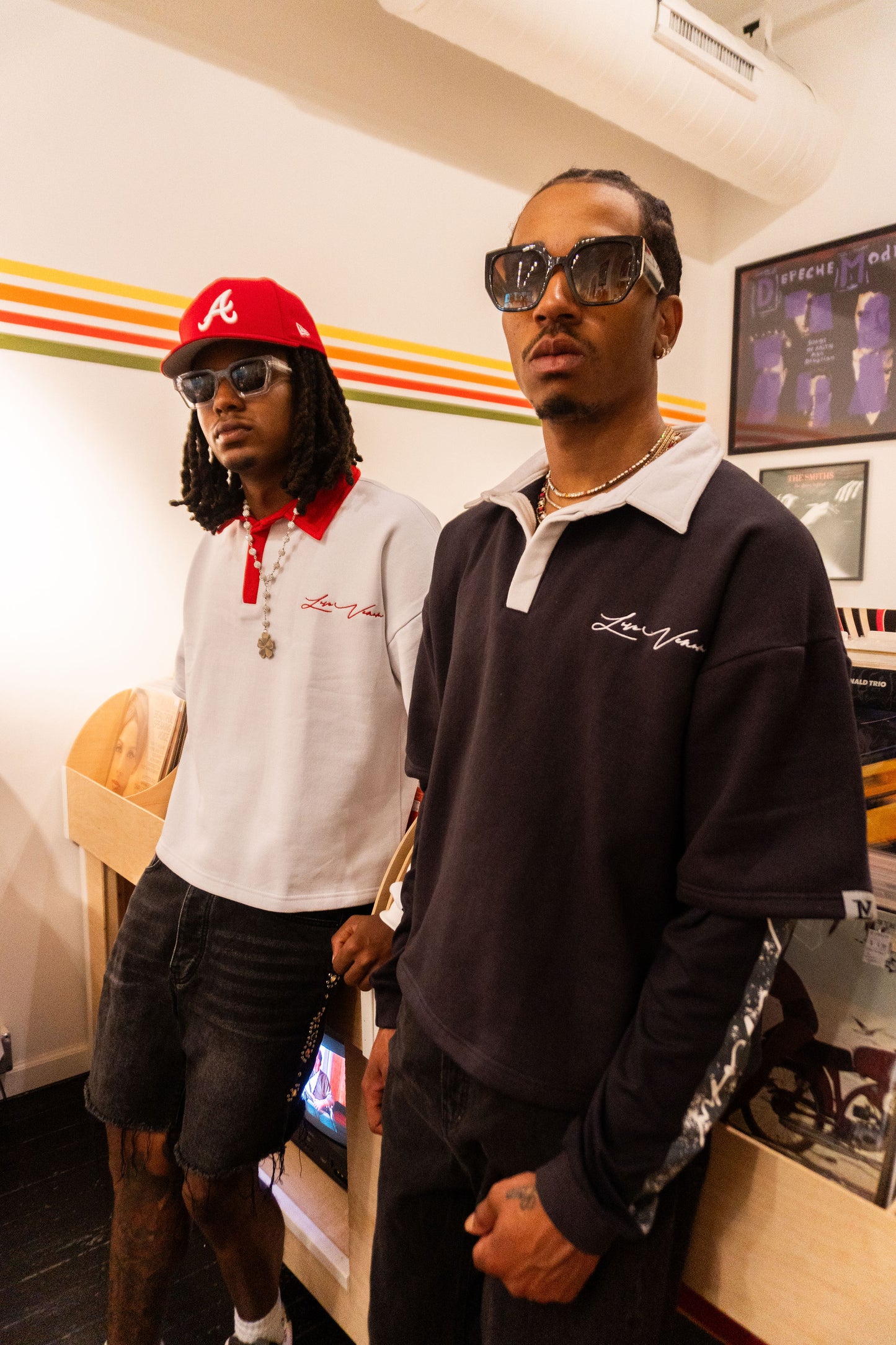 W4CH Grey Double-Layered Polo
