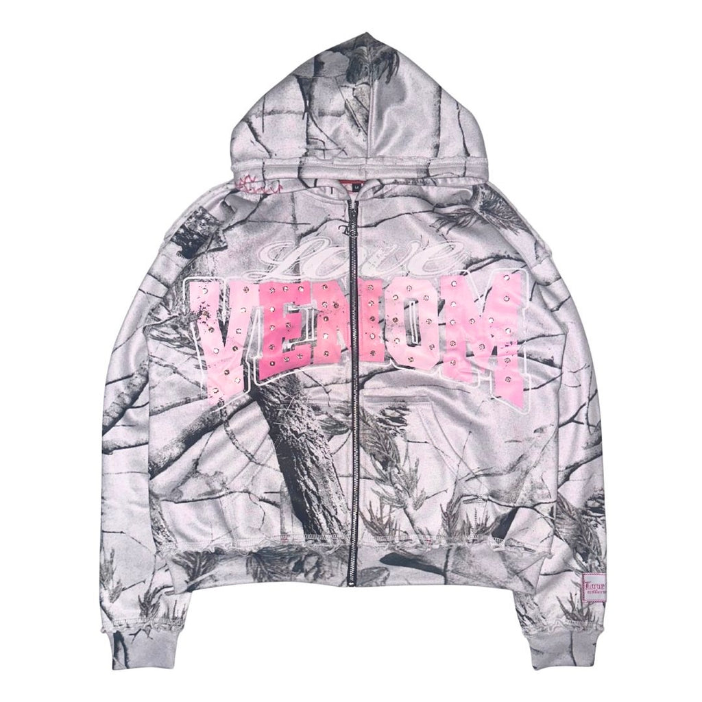 “Venom n Disguise” Zip-Up Hoodie