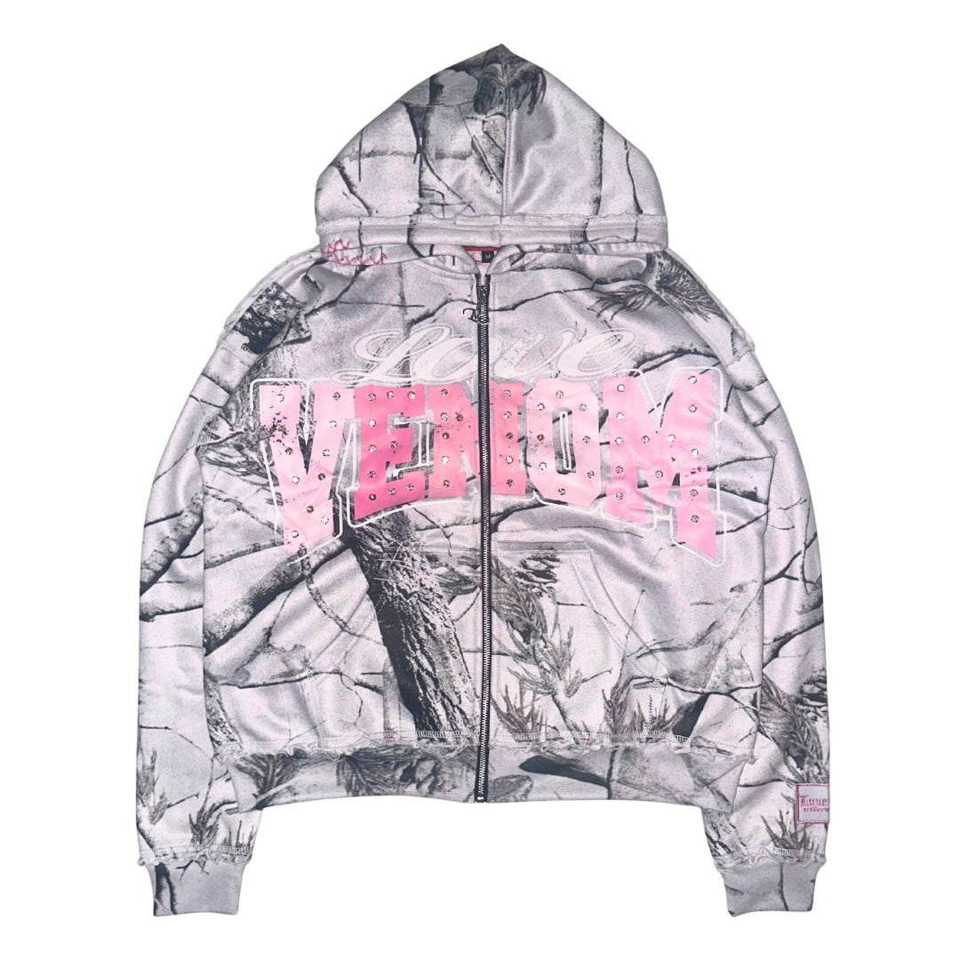 “Venom n Disguise” Zip-Up Hoodie