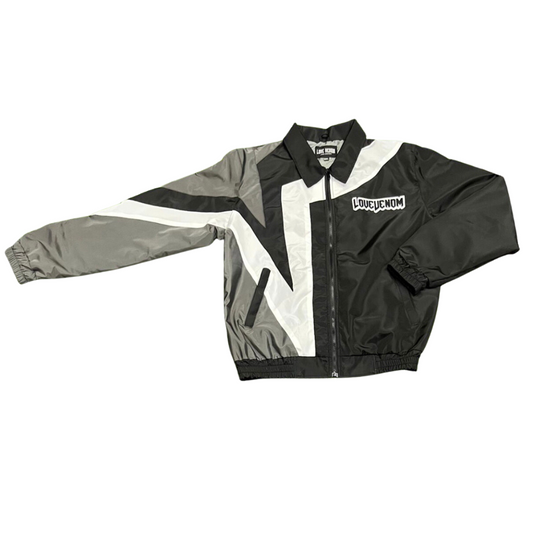 Black Windbreaker Jacket