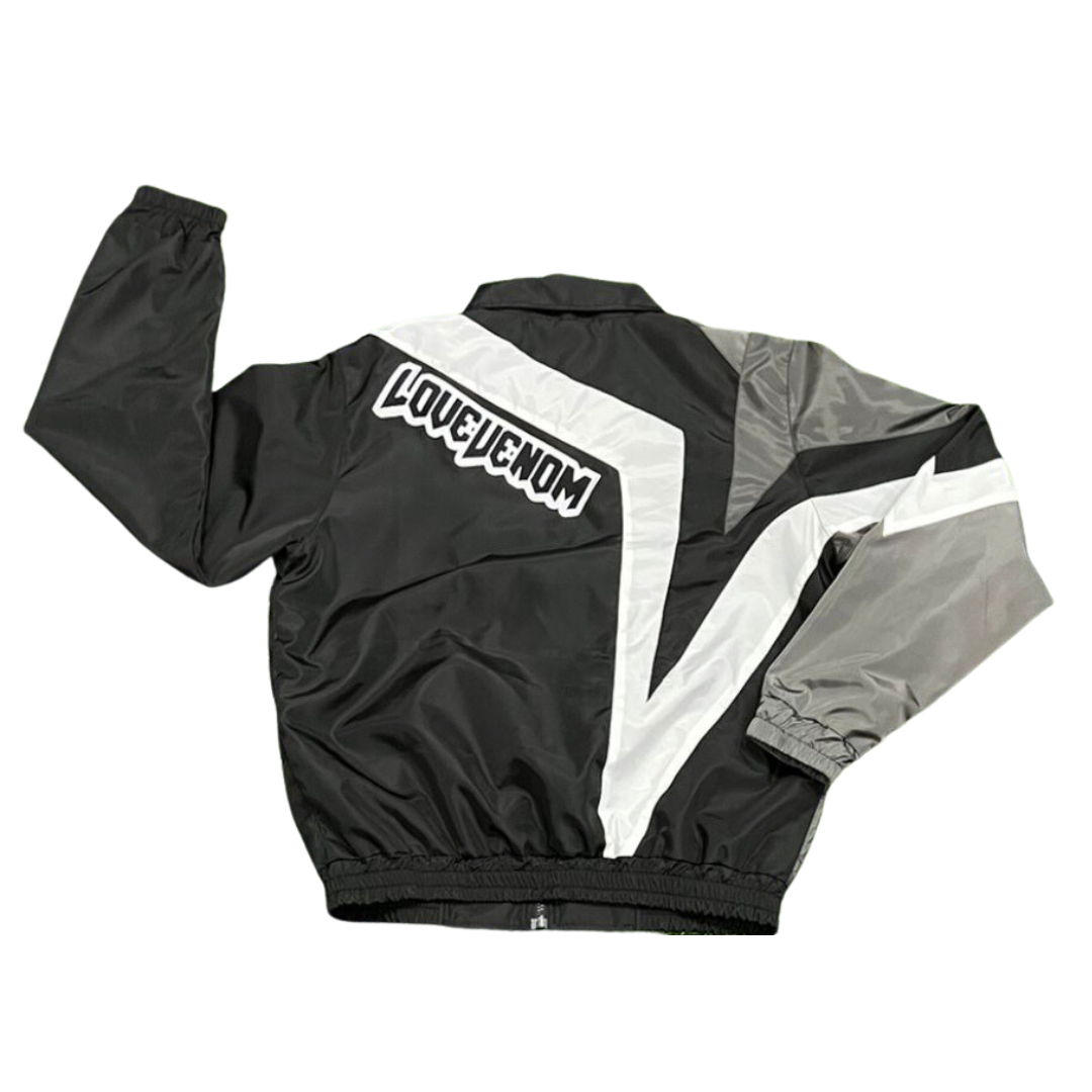 Black Windbreaker Jacket