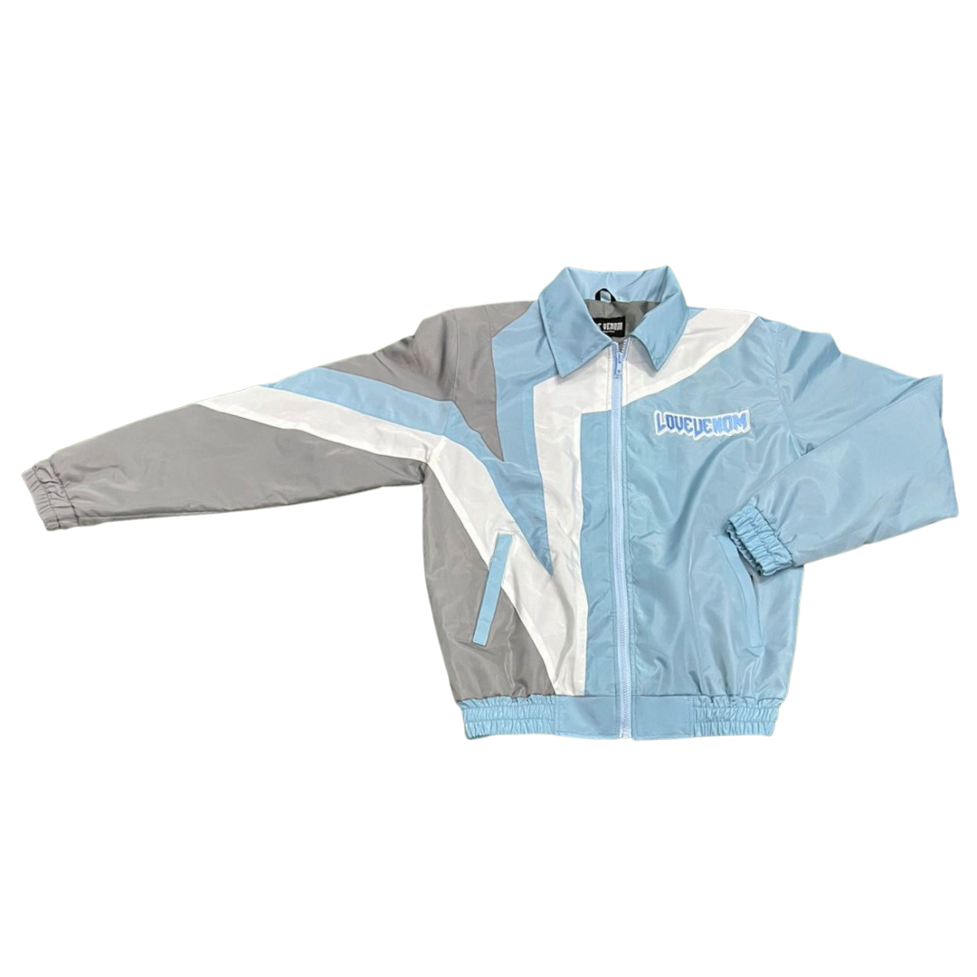 Sky Blue Windbreaker Jacket