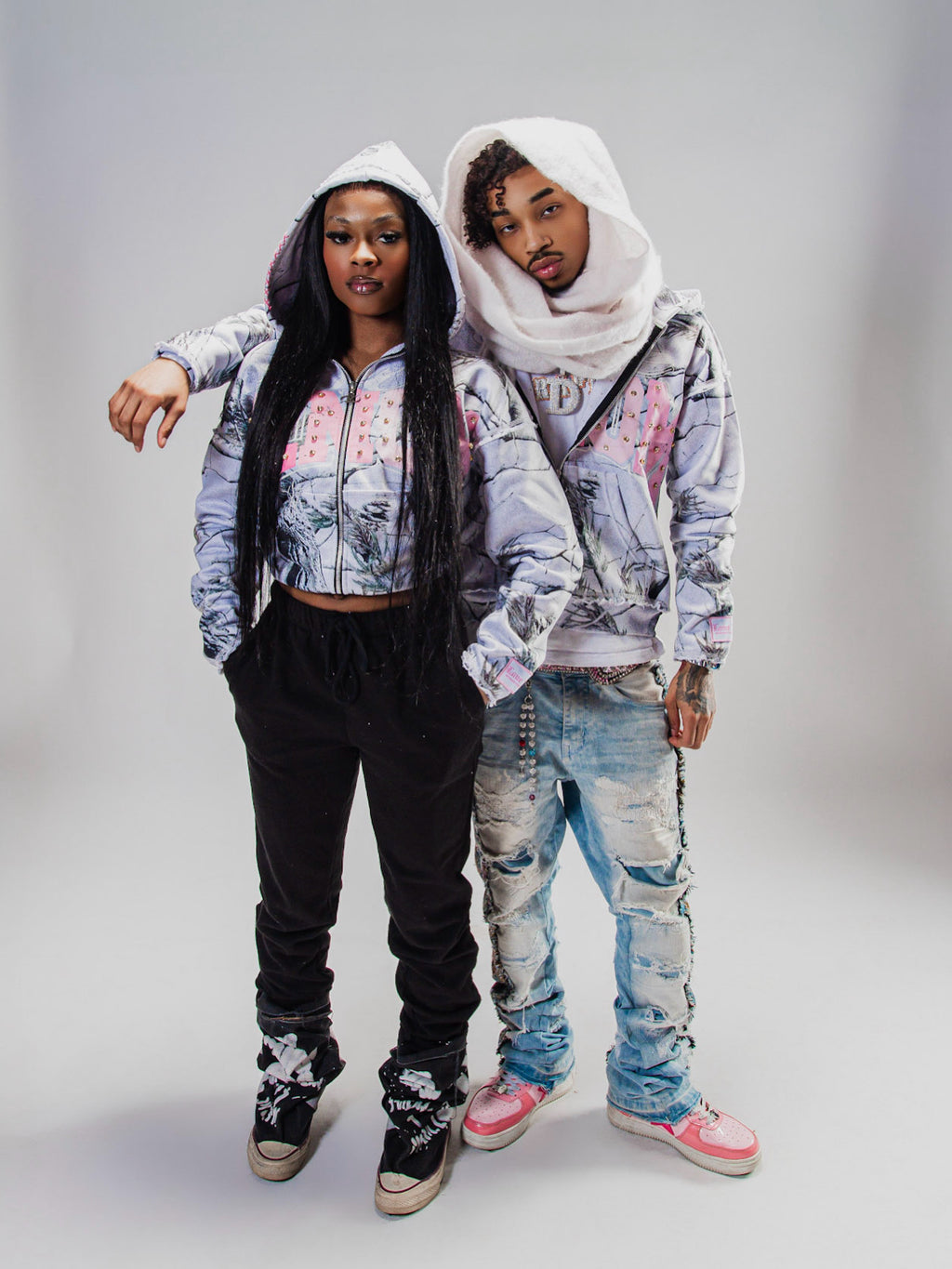 “Venom n Disguise” Zip-Up Hoodie