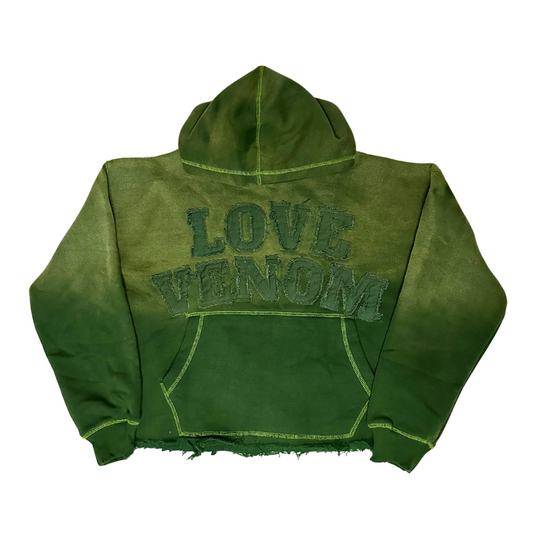 “Real Love Don’t Fade” Green Hoodie