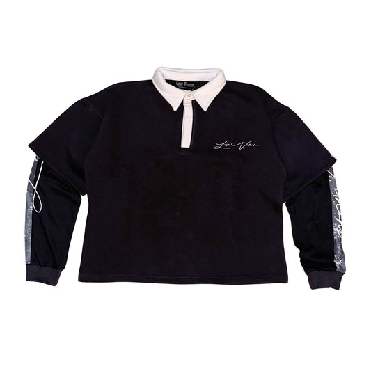 W4CH Grey Double-Layered Polo