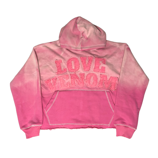 “Real Love Don’t Fade” Pink Hoodie