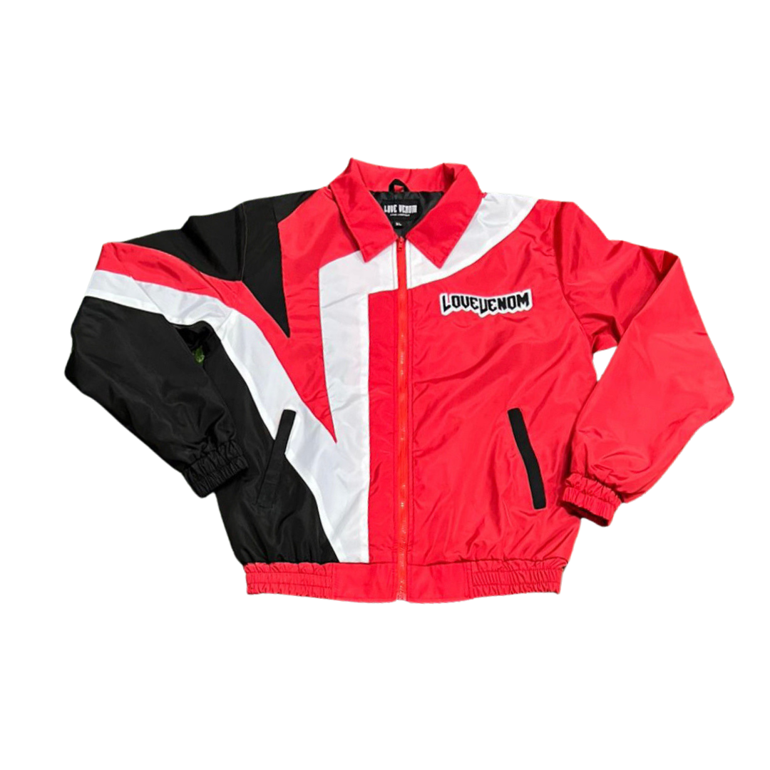 Red Windbreaker Jacket