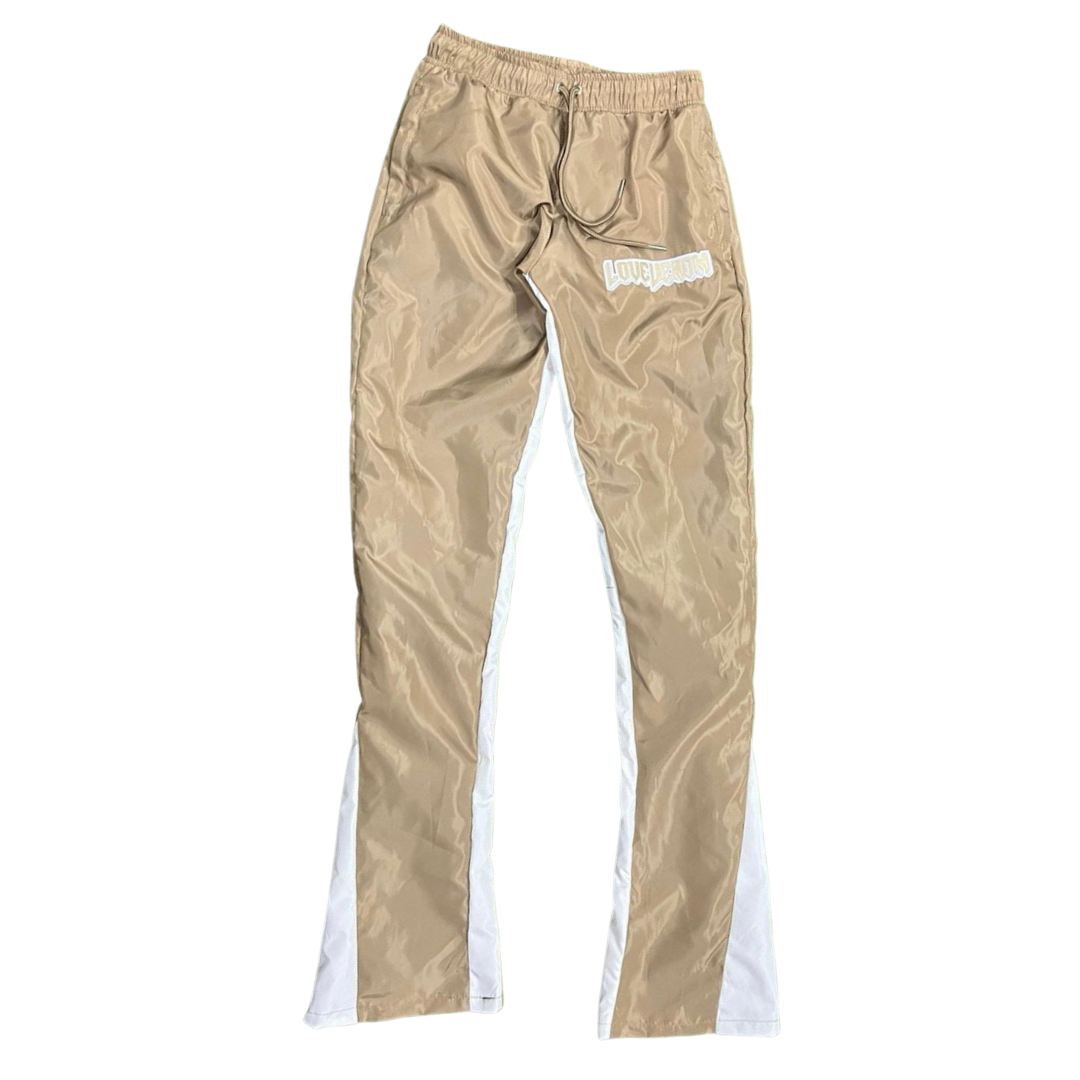 Tan Windbreaker Pants