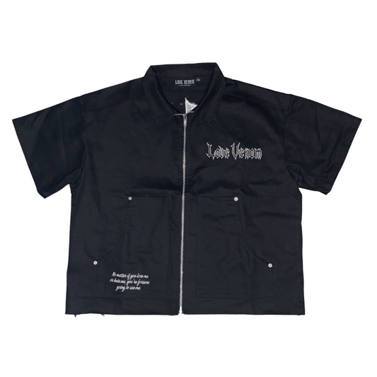 “More Venom Than Love” Work Shirt (Black)