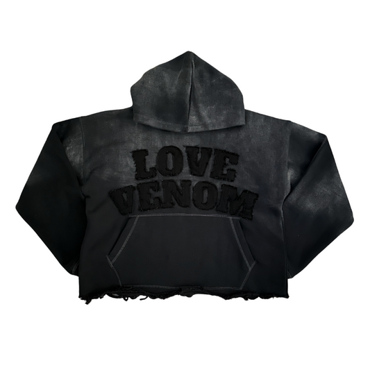 “Real Love Don’t Fade” Black Hoodie