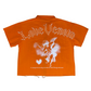 “More Venom Than Love” Work Shirt (Orange)