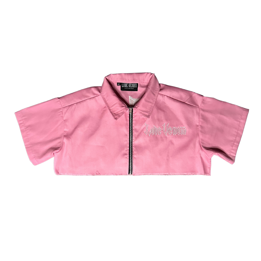 “More Venom Than Love” Work Shirt (PINK)