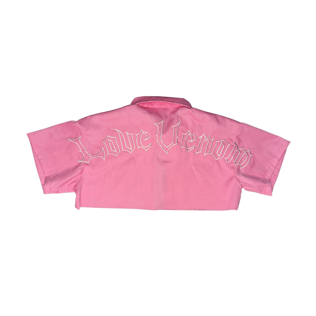 “More Venom Than Love” Work Shirt (PINK)